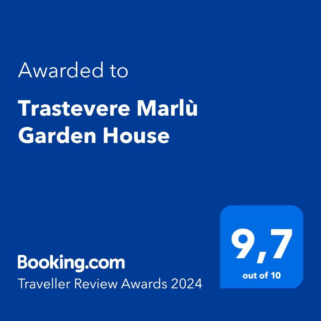 Trastevere Marlu Garden House Lägenhet Rom Exteriör bild